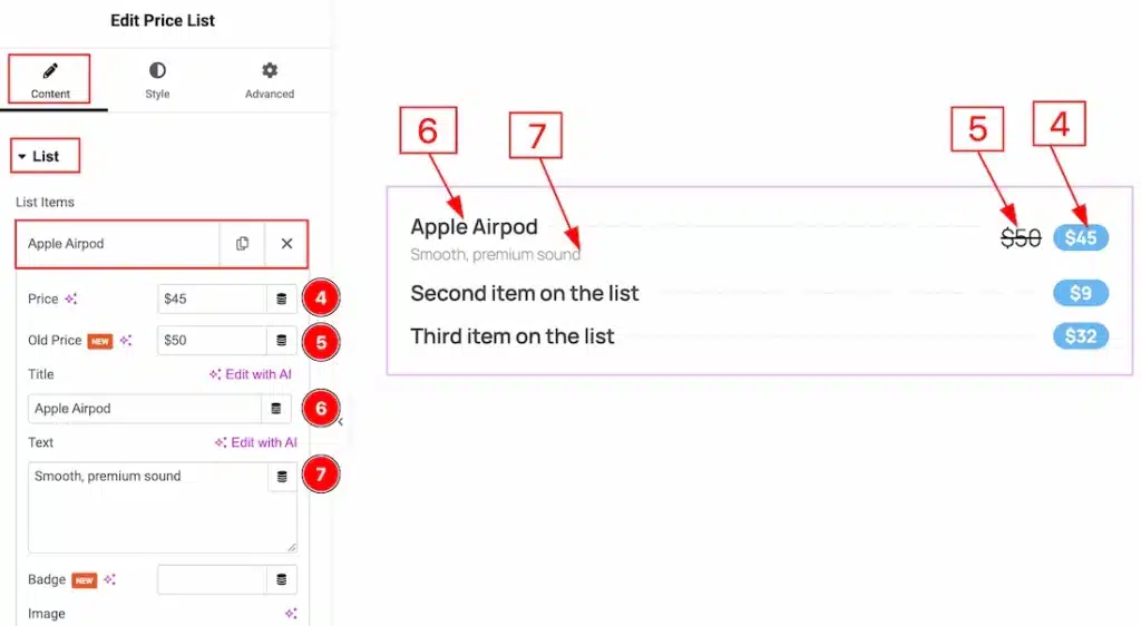Price List - List 02