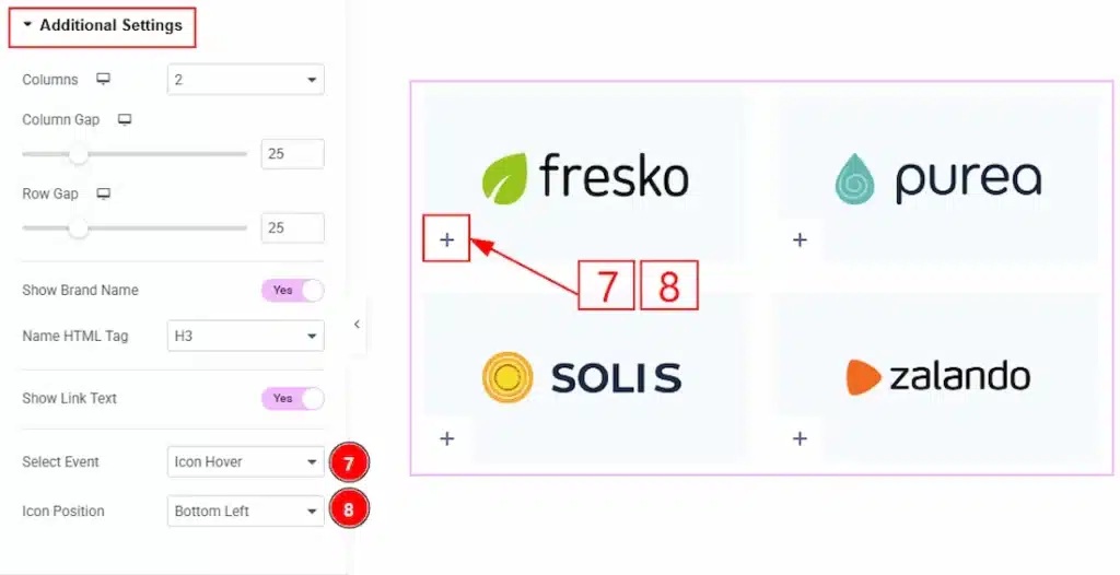 Brand Grid - Additional Settings 03