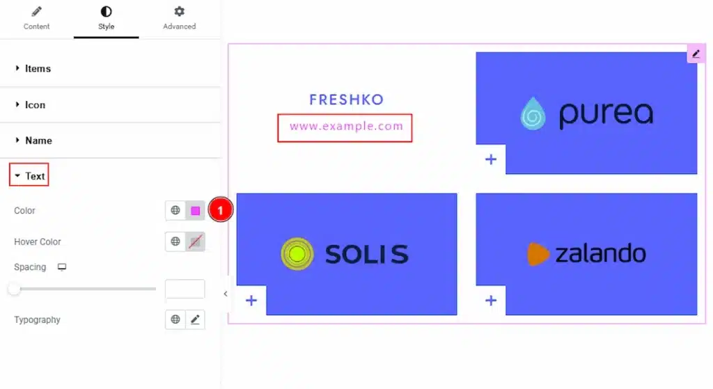 Brand Grid - Text 01